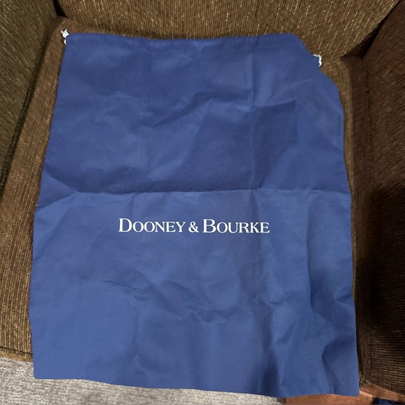 Dooney & Bourke Pebble Grain Zip Zip Satchel in White - Picture 15 of 15